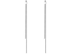Reffeer 925 Sterling Silver Threader Earrings Tassel Chain for Women Girls Long Dangle Drop Earrings Line Minimalist