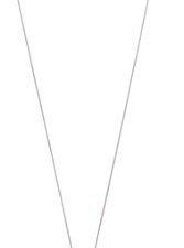 NINE WEST Women's Silver Adjustable Pendant Necklace
