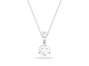 Swarovski Solitaire Crystal Necklace and Earrings Jewelry Collection