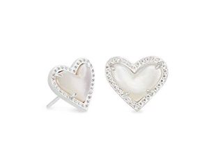 Kendra Scott Ari Heart Stud Earrings for Women