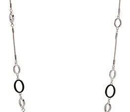 Nine West Silver Tone Long Strand Necklace