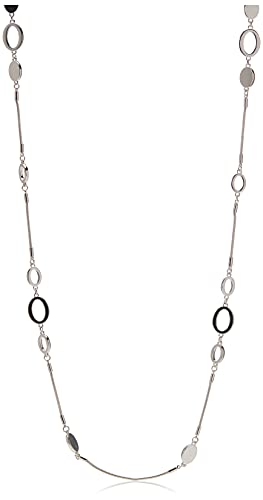 Nine West Silver Tone Long Strand Necklace Nine West Silver Tone Long Strand Necklace