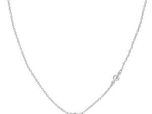 Silpada 'Marvel' Cubic Zirconia Necklace in Sterling Silver