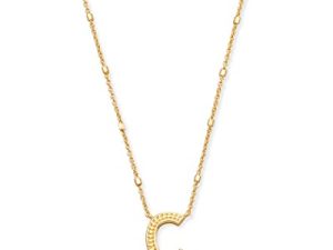 Kendra Scott Letters A-Z Pendant Necklace for Women