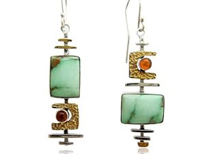 KaFu Handmade Boho Earrings Vintage Gold Lightweight Drop Dangle Statement Jewelry gifts for Women Girls
