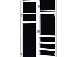 Giantex Jewelry Cabinet Armoire Door Wall Mounted