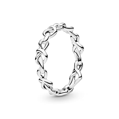 Pandora Jewelry Knotted Hearts Sterling Silver Ring Pandora Jewelry Knotted Hearts Sterling Silver Ring