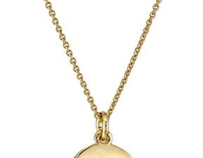 kate spade new york Gold-Tone Alphabet Pendant Necklace