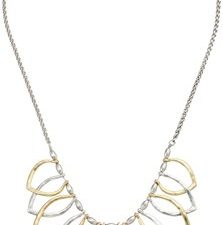 Lucky Brand Two-Tone Petal Statement Necklace