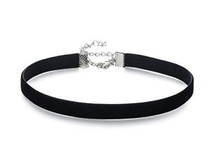 Classic Black Velvet Choker Necklace for Women Girls