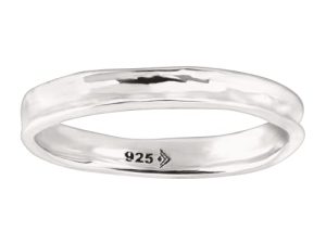Silpada 'Stellar Stable' Stacking Ring in Hammered Sterling Silver