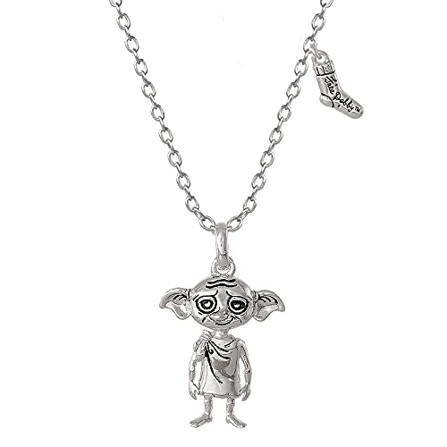 Harry Potter Dobby House Elf and Sock Necklace Harry Potter Dobby House Elf and Sock Necklace