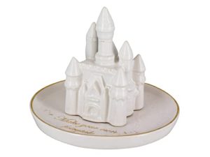 Disney Princess Castle Jewelry Dish | Decorative Earring and Ring Holder