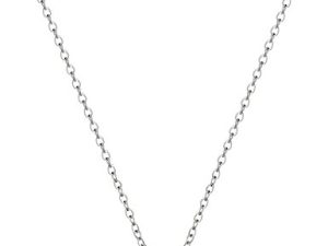 Amazon Collection Sterling Silver Gemstone Butterfly Pendant Necklace