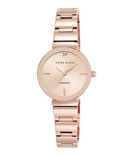 Anne Klein Women's Genuine Diamond Dial Bracelet Watch Anne Klein Women's Genuine Diamond Dial Bracelet Watch