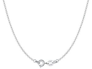 Jewlpire 925 Sterling Silver Chain Necklace for Women Girls 1.3mm Silver Round Cable Chain Thin Silver Chain Italian Silver Necklace Chain Replacement Necklace Chain 16/17/18/20/22/24 Inch