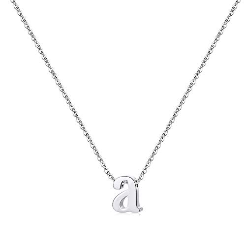MONOOC Tiny A Initial Necklace MONOOC Tiny A Initial Necklace