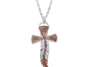 Montana Silversmiths Western Lifestyle Feather Necklace