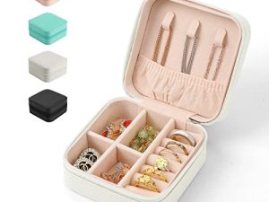 Sanikeon Mini Jewelry Travel Case