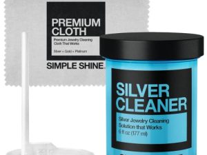 Silver Jewelry Cleaning Kit | Includes Jewelry Cleaning Solution