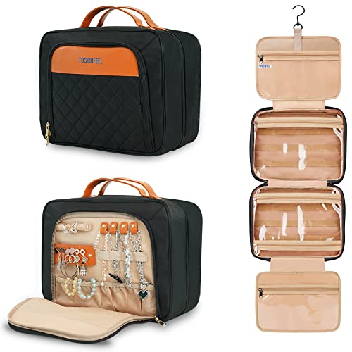 TOUCHFEEL Travel Hanging Toiletry Bag for Women TOUCHFEEL Travel Hanging Toiletry Bag for Women