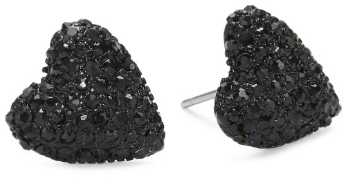 Betsey Johnson Heart Stud Earrings Betsey Johnson Heart Stud Earrings