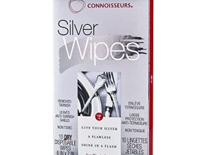 CONNOISSEURS Silver Cleaner Wipes