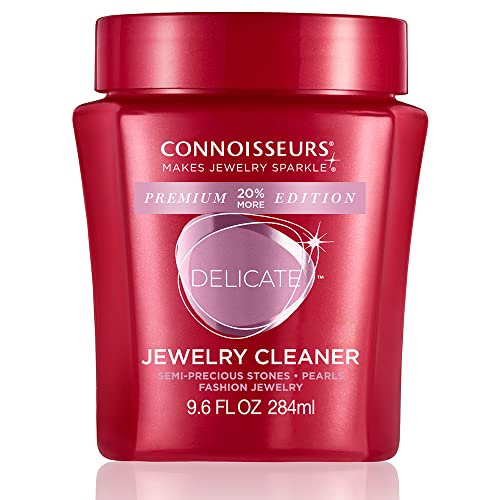 CONNOISSEURS New Premium Edition Fine Jewelry Cleaner Solution 9.6oz CONNOISSEURS New Premium Edition Fine Jewelry Cleaner Solution 9.6oz