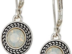 Napier Women's Pierced Earrings Pearl Drop Leverback