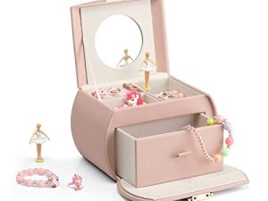Vlando Ballerina Music Jewelry Organizer