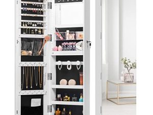 Furmax Mirror Jewelry Cabinet