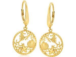 Ross-Simons Sea Life Drop Earrings