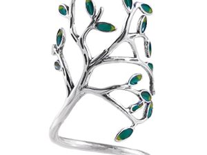 Helen de Lete Innovative The Tree Of Life Sterling Silver Open Ring