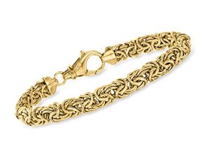 Ross-Simons Sterling Silver Small Byzantine Bracelet