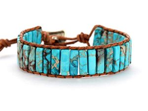 YGLINE Handmade Wrap Bracelet Turquoise