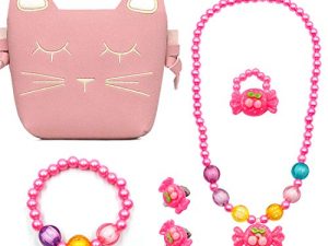 SJkunni Toddler Play Jewelry for Little Girls