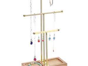MORIGEM 3 Tier T-bar Jewelry Stand