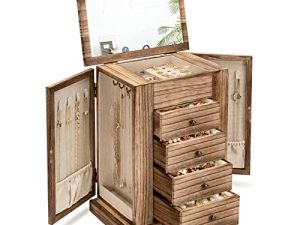 Emfogo Jewelry Box for Women