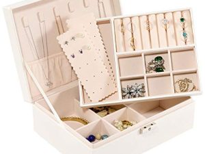 Allinside Jewelry Box Organizer for Women Teen Girls