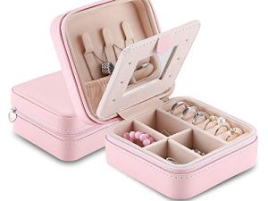 ProCase Small Jewelry Organizer Box for Travel