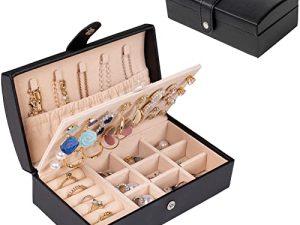 ProCase Small Travel Jewelry Case for Women Girl