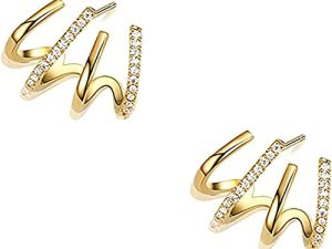 Gold Claw Earring Cuffs And Wraps For Girls