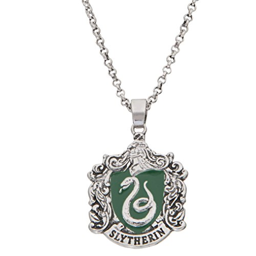 Harry Potter Women's and Girls Jewelry Silver Plated House Crest Pendant Harry Potter Women's and Girls Jewelry Silver Plated House Crest Pendant