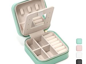 TRODANCE Jewelry Travel Case with Mirror