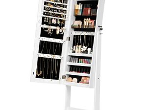SONGMICS Jewelry Cabinet Armoire