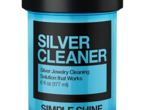 Simple Shine. Silver Jewelry Cleaner for Specialized Silver care Silver Dip Solution for Coins