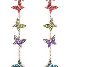 Swarovski Lilia Butterfly Crystal Earrings Jewelry Collection