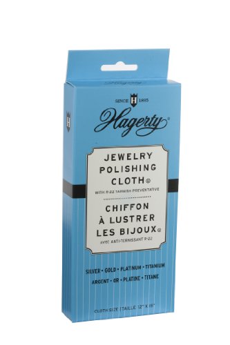 Hagerty 12-by-15-inch Silver Jewelry Polishing Cloth Hagerty 12-by-15-inch Silver Jewelry Polishing Cloth