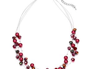 Layered Choker Freshwater Pearl Necklace - Fashion Jewelry Necklace Gifts For Women