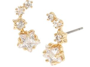 Betsey Johnson Shooting Star Earrings